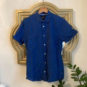 Only & Sons Navy Blue Dress Shirt